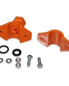 Saddle clamp PVC for tube 3/4"